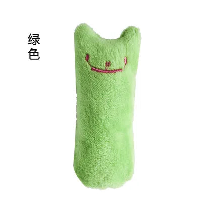 Meow Chew™ – Catnip Plush Chewing Toy with Funny Sounds | Claw & Bite Safe Fun