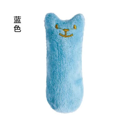 Meow Chew™ – Catnip Plush Chewing Toy with Funny Sounds | Claw & Bite Safe Fun