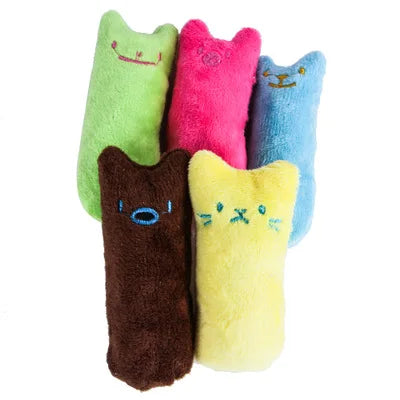 Meow Chew™ – Catnip Plush Chewing Toy with Funny Sounds | Claw & Bite Safe Fun