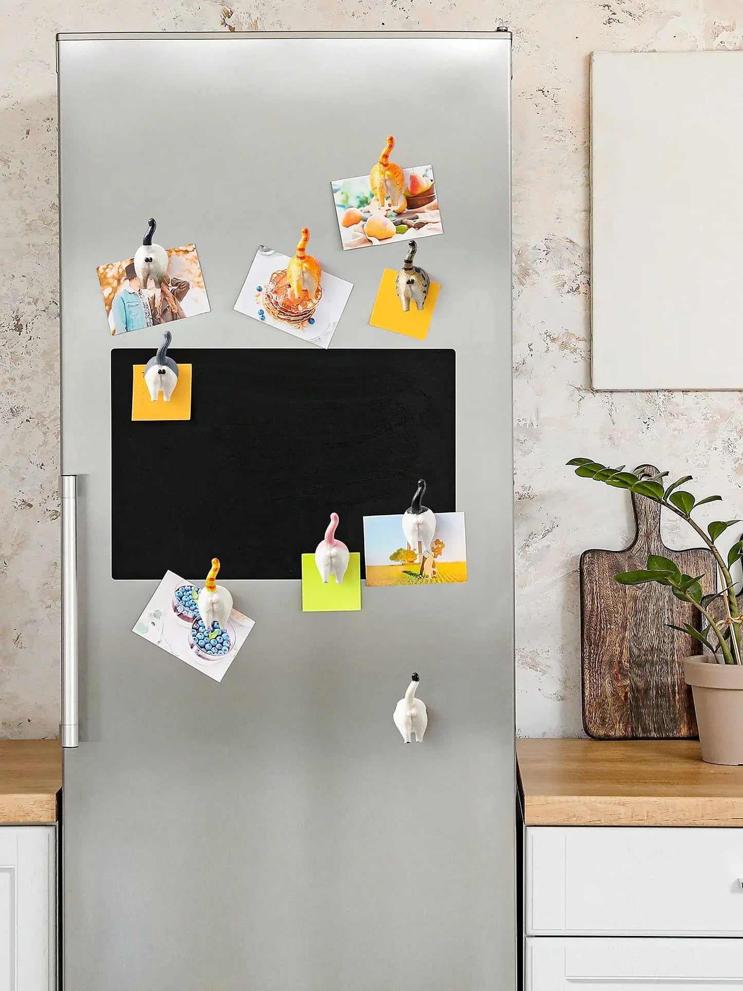 MeowButts™ – 9pcs Funny Cat Butt Fridge Magnets | The Purr-fect Gag Gift!