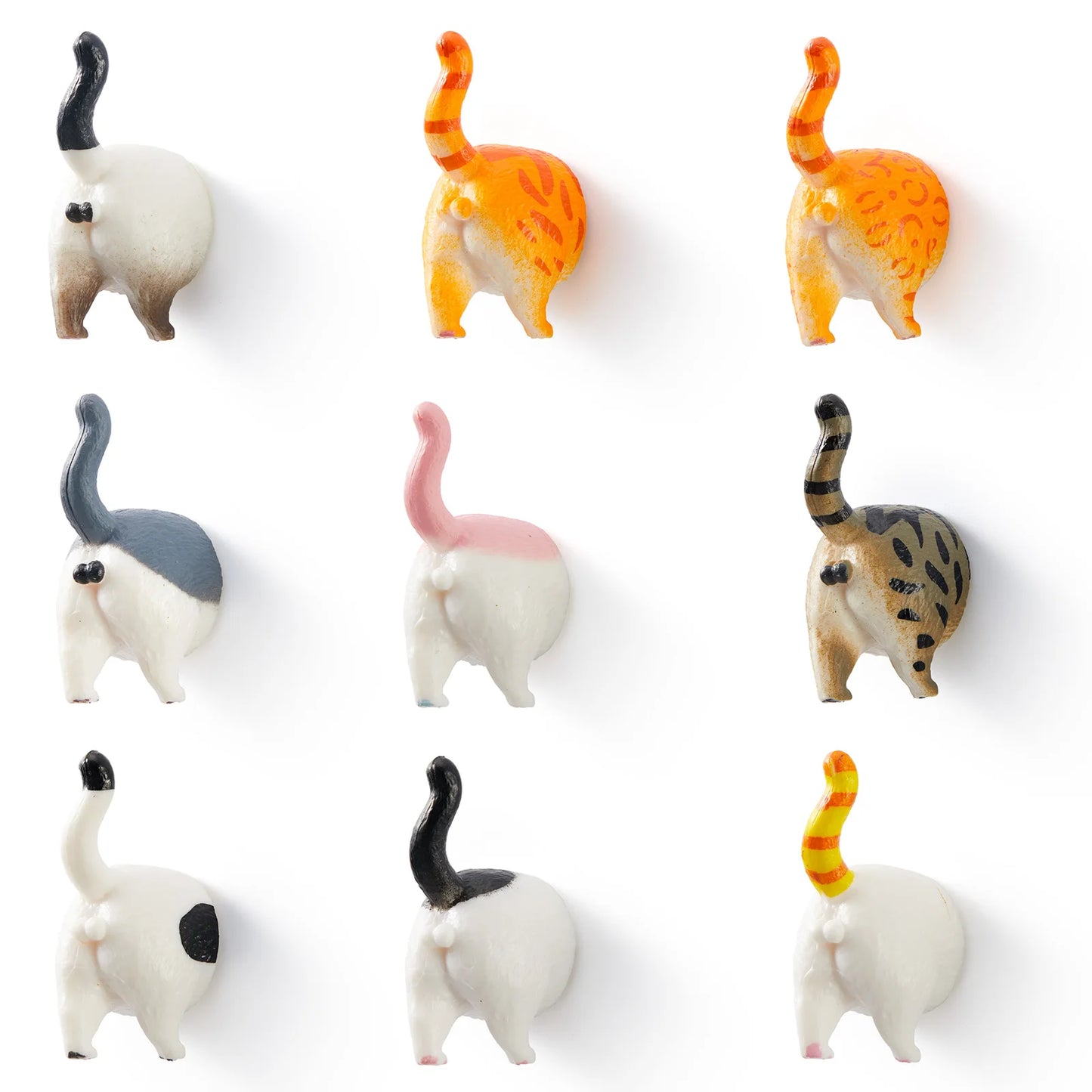 MeowButts™ – 9pcs Funny Cat Butt Fridge Magnets | The Purr-fect Gag Gift!