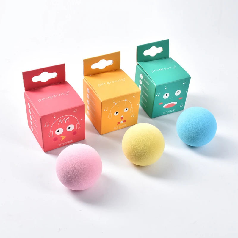 Meow Motion™ – Smart Interactive Cat Ball with Real Animal Sounds & Catnip Fun