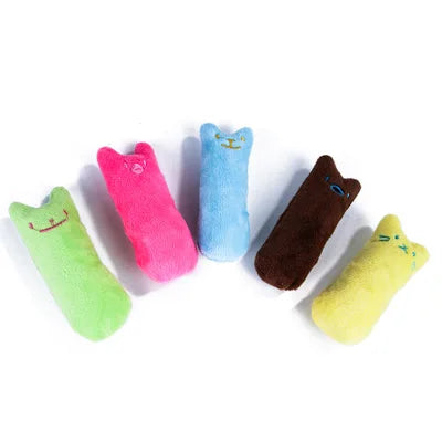Meow Chew™ – Catnip Plush Chewing Toy with Funny Sounds | Claw & Bite Safe Fun