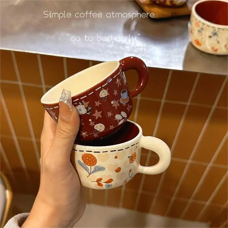 MeowLuck™ Vintage Ceramic Cup